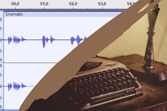 provide a female audiobook narration in english