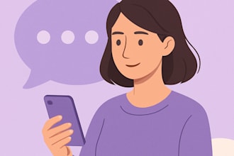 be your personal coach available by chat for support and guidance