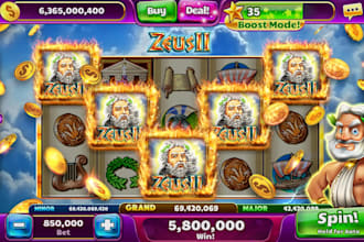 develop online card, slot, blackjack, poker, board games in android and IOS