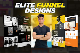design sales funnel in clickfunnels,landing pages in clickfunnels and funnels