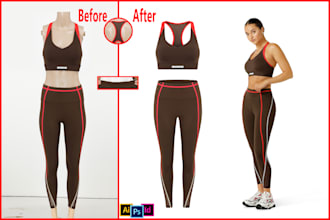 do ghost mannequin neck joint for clothing product photos