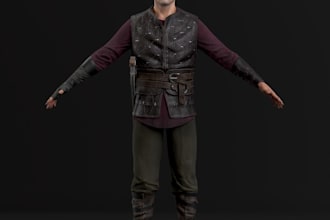next gen 3d game character, ue5 control rig, unity texture, uv map, animation