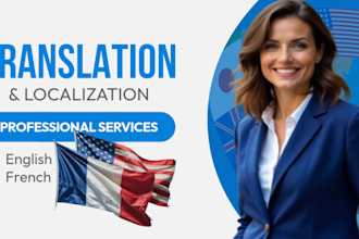 provide accurate french to english and english to french book translation