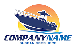 design awesome boat rental logo