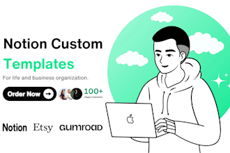 design a custom notion template for your content creation workflow