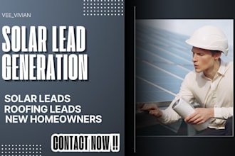 provide fresh verified and quality solar leads roofing homeowner contact leads