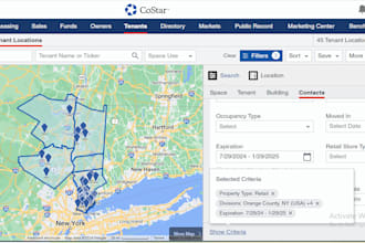 provide you commercial real estate leads from costar