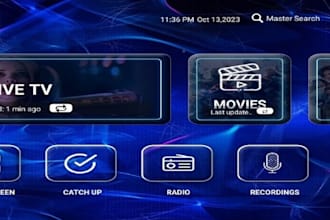 rebrand iptv apk, ibo player, next tv, xciptv with admin panel