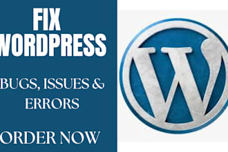 fix website woocommerce wordpress bugs wordpress issues errors elementor issues