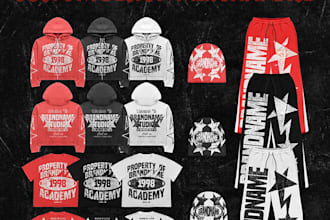 design 3d realistic hoodie, letterman jacket, tshirt mockup