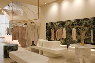 renew 3d clothing store interior,3d retail shop,cgi walkin closet,ikea furniture