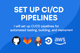 set up ci cd pipeline for github jenkins AWS and more
