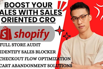 increase conversion rate for shopify with cro optimization audit, shopify review