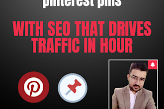 design professional and viral, click worthy pinterest pins