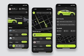 develop a complete taxi booking app similar to uber and lyft