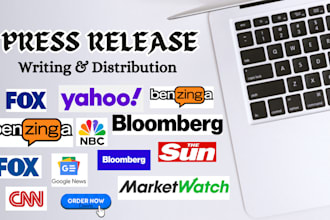 do press release writing, press release, and press release distribution