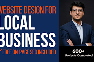 build a local business lead generation website with onpage SEO