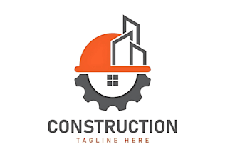 make a modern construction, real estate, property and company logo design