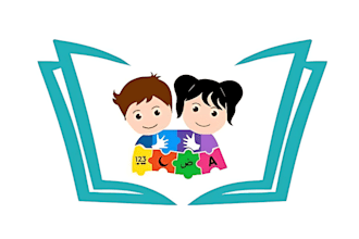 make a modern baby shop, child care, daycare, school and kids logo design