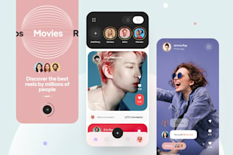 develop a modern social media app inspired by facebook