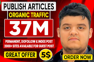 do SEO guest post backlink and publish news article premium guest post service