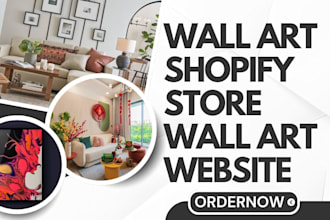design wall art shopify store wall art website print on demand wall art store