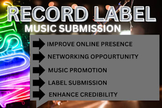 offer exclusive label for indie artists seeking a deal