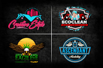 design premium retro, vintage, badge, outdoor emblem, business logo design