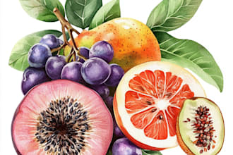 make paint watercolour botanical illustrations