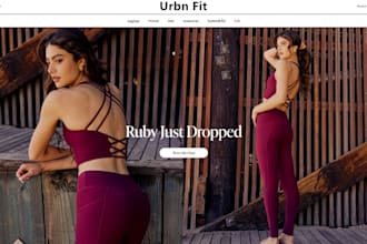 build clothing website for you, your e commerce clothing website developer