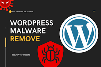 remove wordpress malware, fix hacked wordpress website and do security audits