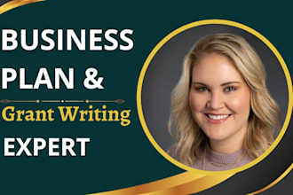 write a business plan with a financial plan for startups, business plan writer