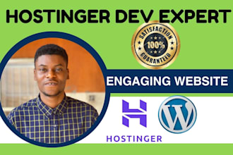 do hostinger website design, wordpress website redesign, wordpress hostinger