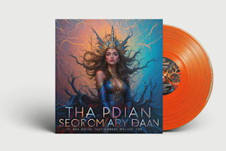 design professional album cover art, single cover art