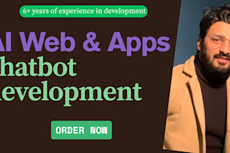 develop ai website ai mobile apps ai chatbot ai saas apps