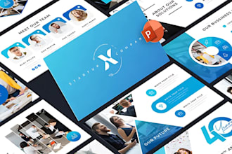 do powerpoint slides redesign and pitch deck design or keynote and canva ppt