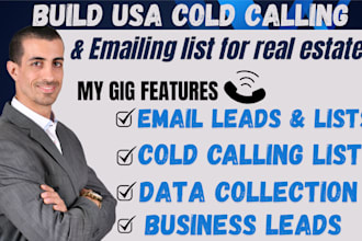 build USA real estate cold calling list cold emailing list business leads