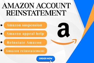 help write appeal letter to reinstate your suspended amazon account
