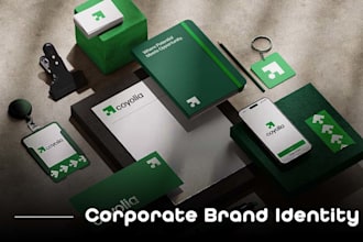 design logo and corporate branding identity for your company