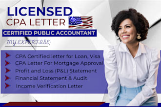 cpa letter, mortgage letter, comfort letter, expense ratio, CPA