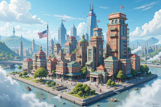 design 2d game concept art, background and environment