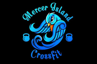 create updated cross fit gym based tattoo inspired logo