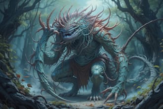 draw your fantasy creature, monster, or character