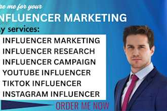 be your influencer marketing research, tiktok and youtube influencer research