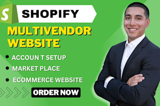 build shopify multi vendor website design multivendor ecommerce marketplace