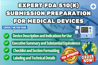 do expert fda, 510k submission, fsvp compliance, fsa, for your medical device