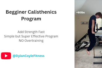 make a custom calisthenics plan for begginners