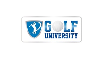 design golf university emblem logo