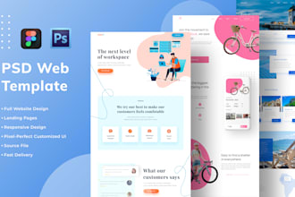 design responsive web templates with clean UI