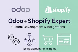 customize your odoo erp and shopify store with expert solutions